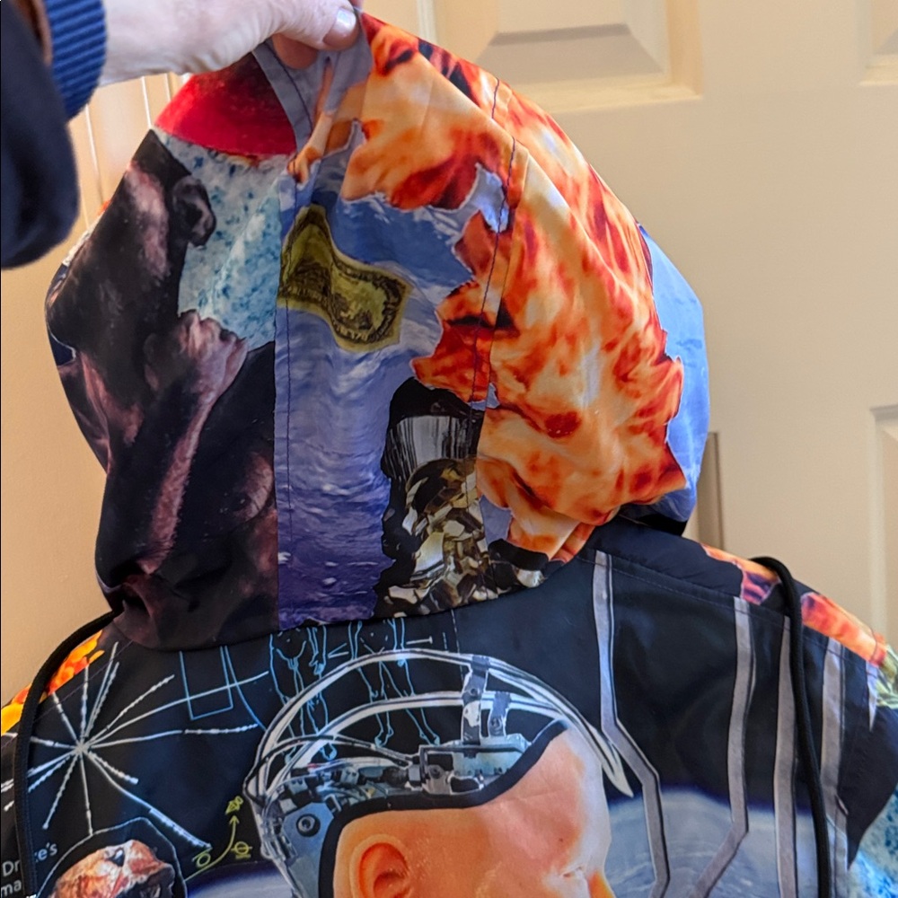 Men's ReddyThreads  Multicolor Graphic Jacket - Picture 3 of 6